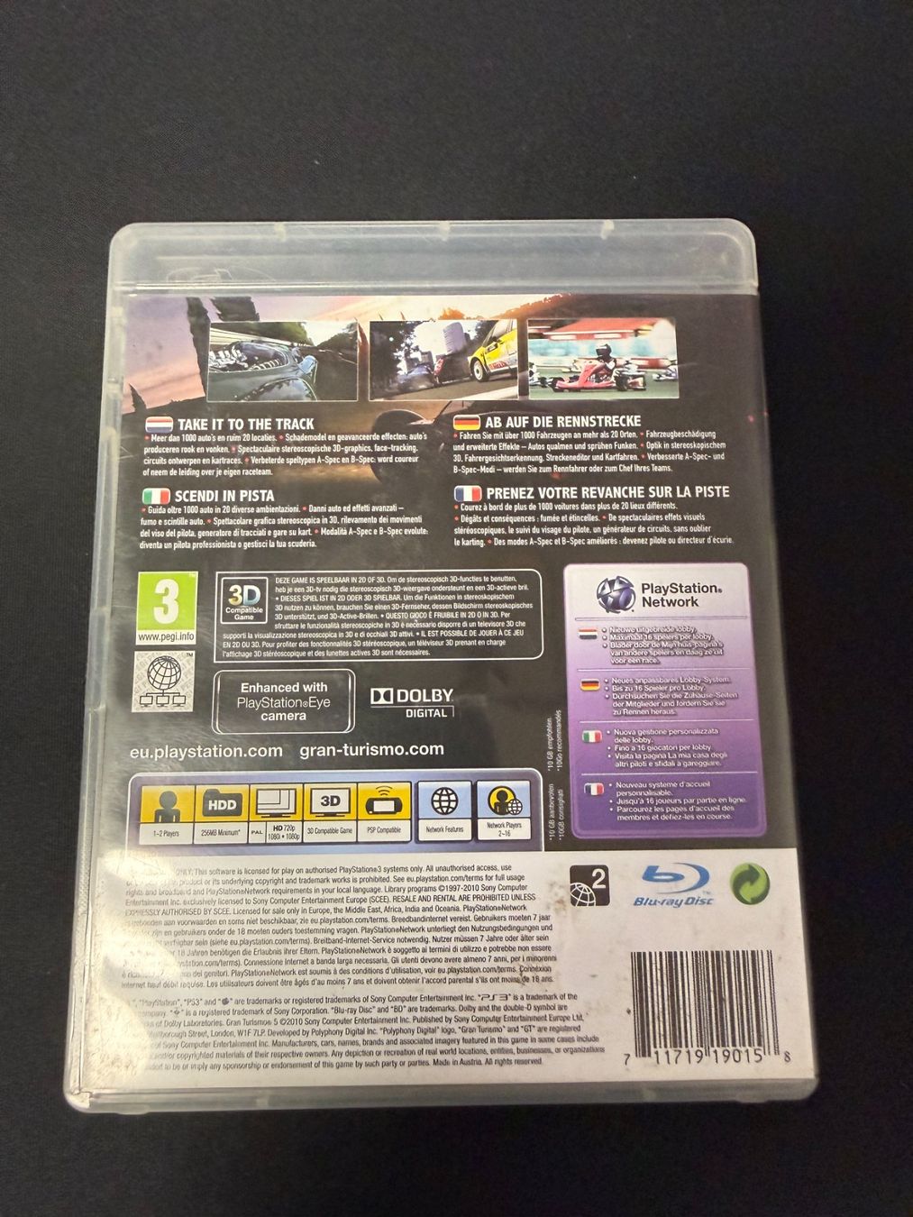 Sony Giochi: Gran Turismo 5 The Real Driving Simulator - PS3 – Usato da Pont-de-la-Morge venduto da Darfal 2