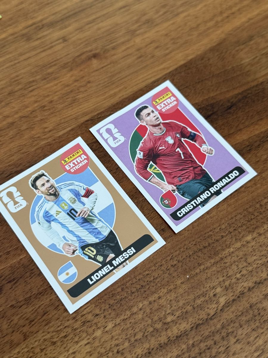 Panini Carte collezionabili: Selten & Limitierte Ronaldo X Messi Panini Sticker - Bundle – Nuovo (secondo la descrizione) da Rafz venduto da die_7b6m 1