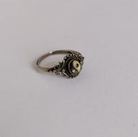VINTAGE RING YIN YANG SILBER 925