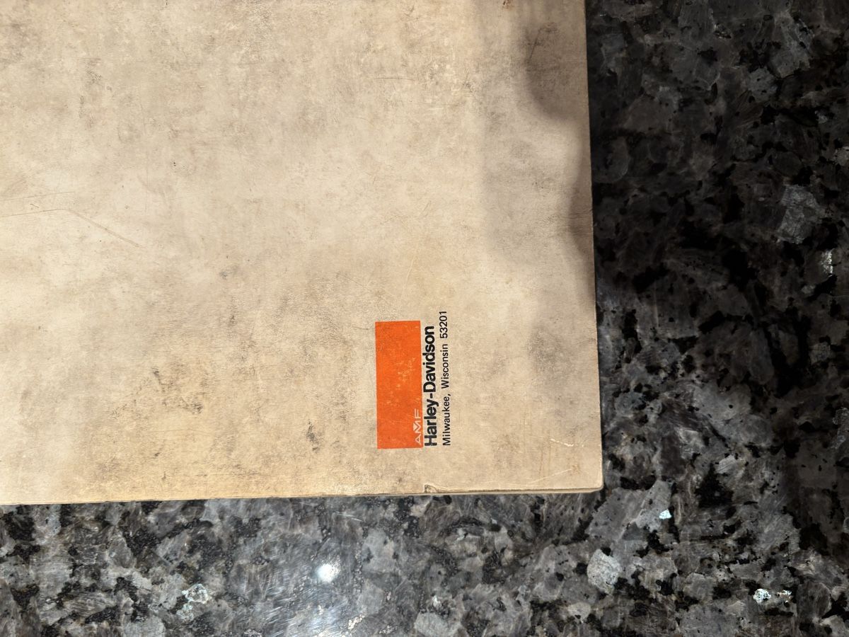 Harley-Davidson Tutti i ricambio per moto: Harley-Davidson Service Manual 1970-78 Electra/Super Glide – Usato da Schötz venduto da Harley35 3