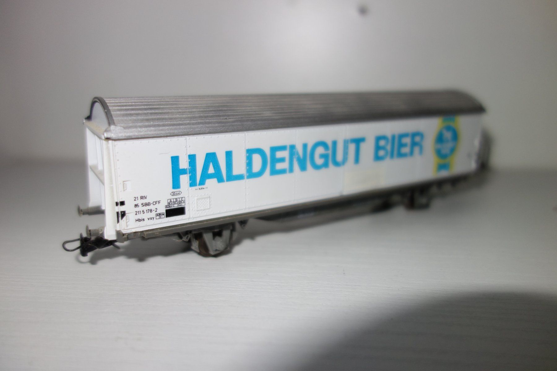 Roco Modellini di ferrovie: HO Haldengut Bier ROCO , Gleichstrom – Usato da Schachen b Herisau venduto da Locophon 1