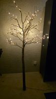 Deko Baum mit Lichterkette Braun 150cm