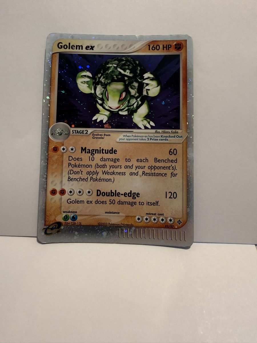 Pokémon Carte collezionabili: Golem ex 91/97 holo ex dragon 2003 – Usato da Lugano venduto da ktm_7jr7 3