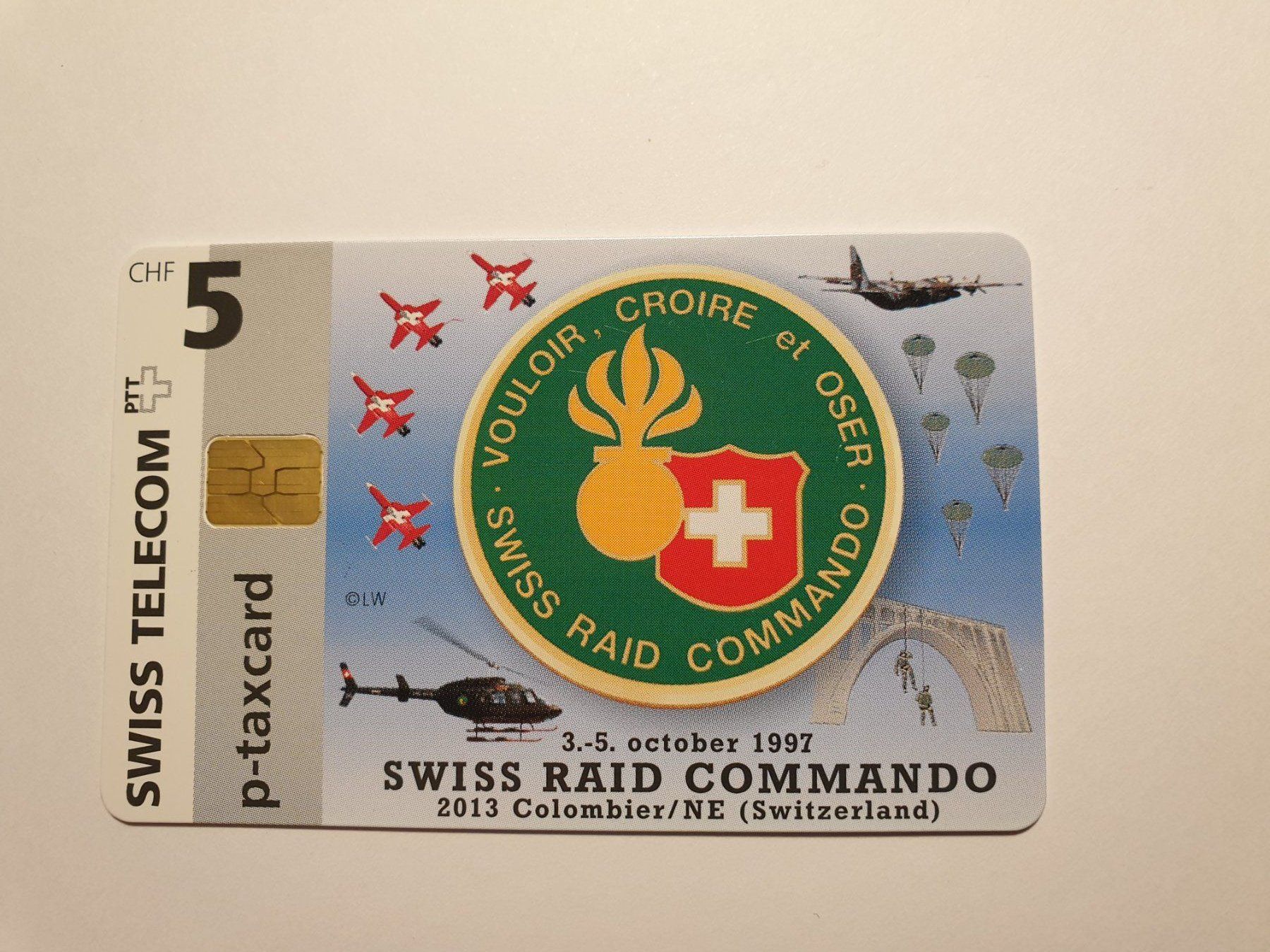 Telefon- & Taxkarten: Swiss Raid ungebr – Gebraucht aus Rain von chesz