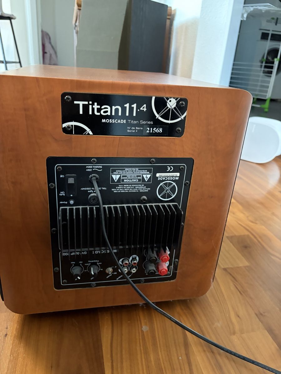 Casse acustiche: Subwoofer MOSSCADE TITAN 11.4 – Usato da Oberwil BL venduto da sucrine 2