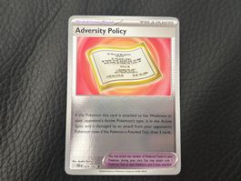 Chaos Rising Adversity Policy Reverse Holo (074/086) 🇬🇧