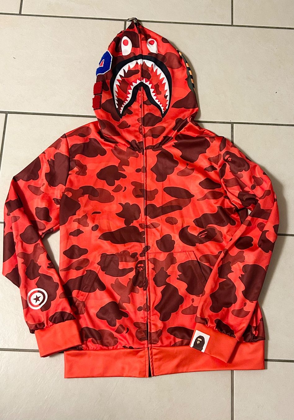 Giacche: Simil Bape zip Hoodie – Nuovo (secondo la descrizione) da Bellinzona venduto da RossoScarlatto