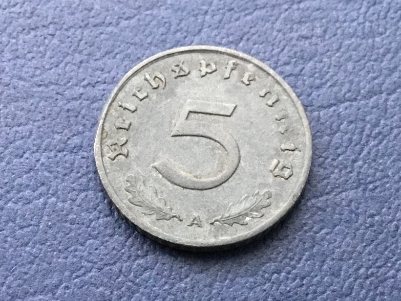Toutes les monnaies: Drittes Reich 5 Reichspfennig 1941 A – D'occasion à St. Margrethen SG par alfapeugeot10 2