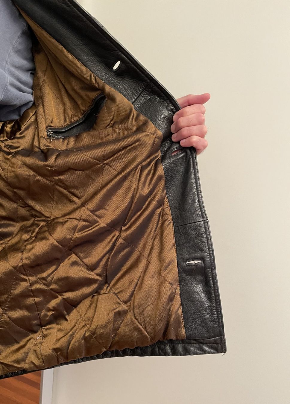 Camel Giacche: Veste en cuir noire CAMEL ACTIVE – Usato da OBERENGSTRINGEN venduto da Lolo6316 3