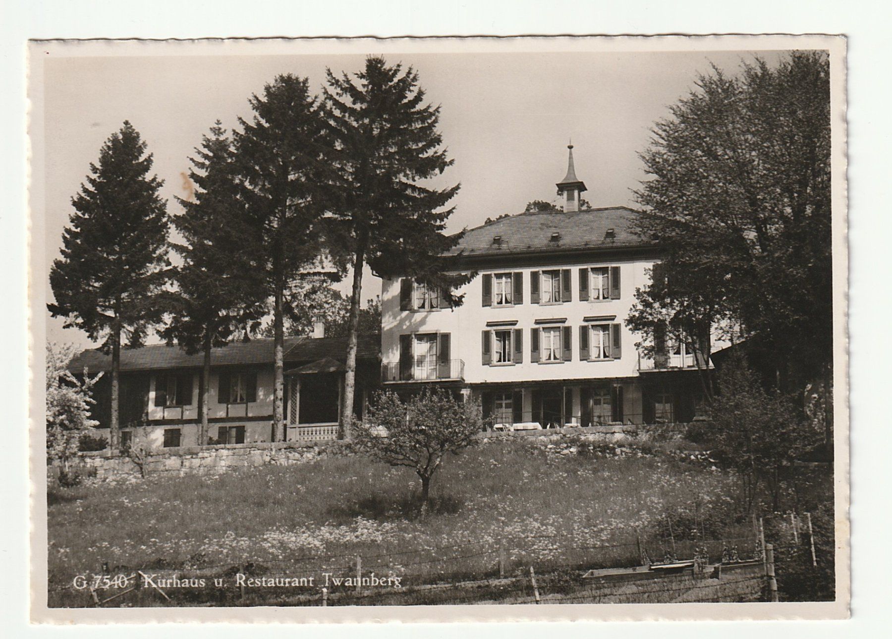Cartoline postali: Twannberg, Kurhaus und Restaurant, Bern – Nuovo (secondo la descrizione) da St. Gallen venduto da Ricardo_Deals