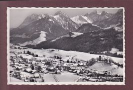 CHÂTEAU D'OEX en hiver - 1947