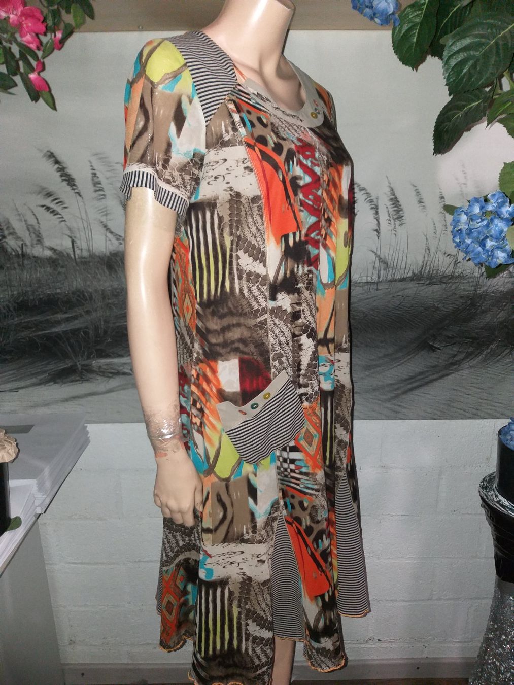 Vestiti: Robe / Kleid IMPULSION    Taille / Grosse L – Usato da Cossonay-ville venduto da Super-Price-Quality 4