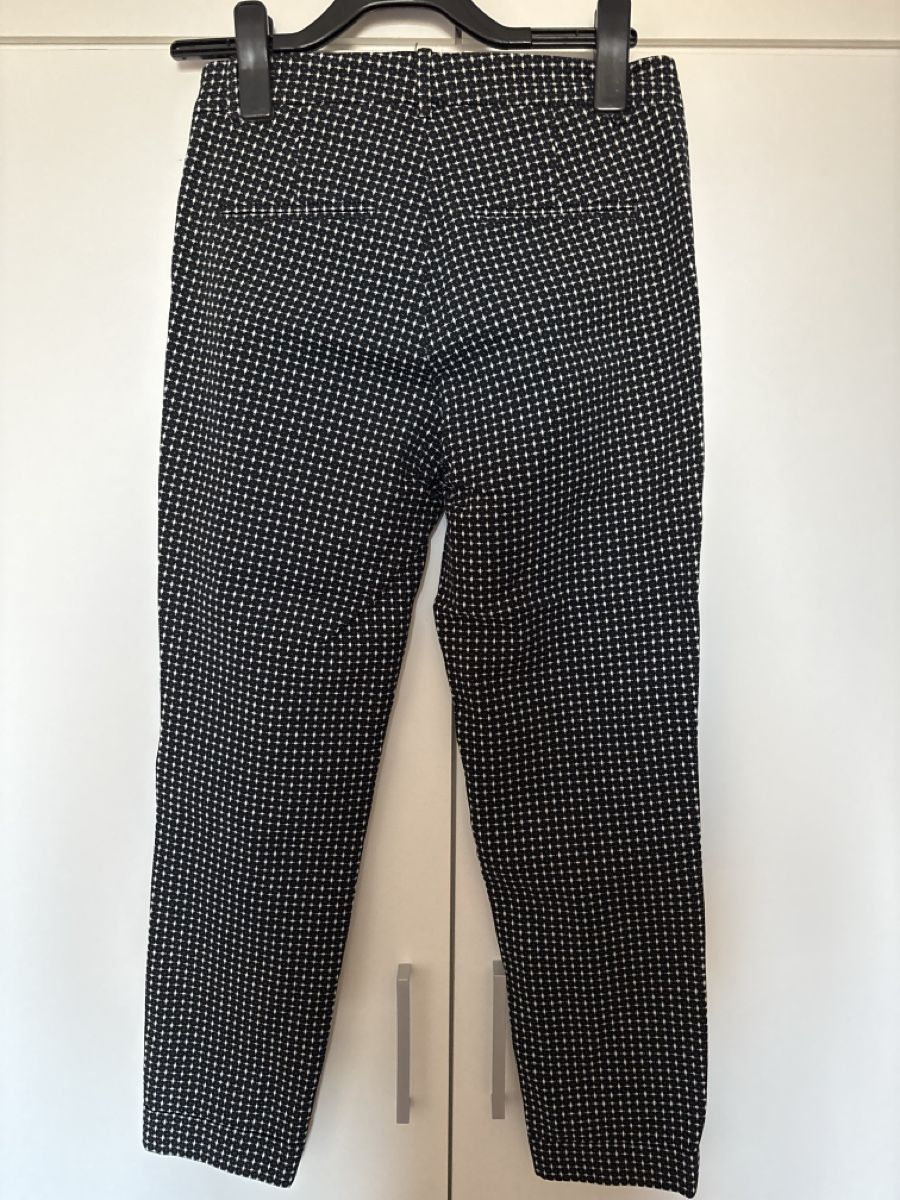 Cambio Pantaloni: Cambio Hose, Gr. 36, schwarz-weiss gemustert – Usato da langenthal venduto da rundholz7 2