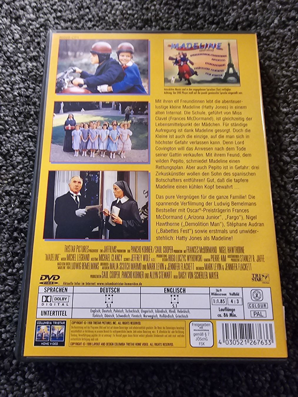 Tutti i DVDs: DVD Madeline (21124) – Usato da Ruswil venduto da jan_bxl5 1