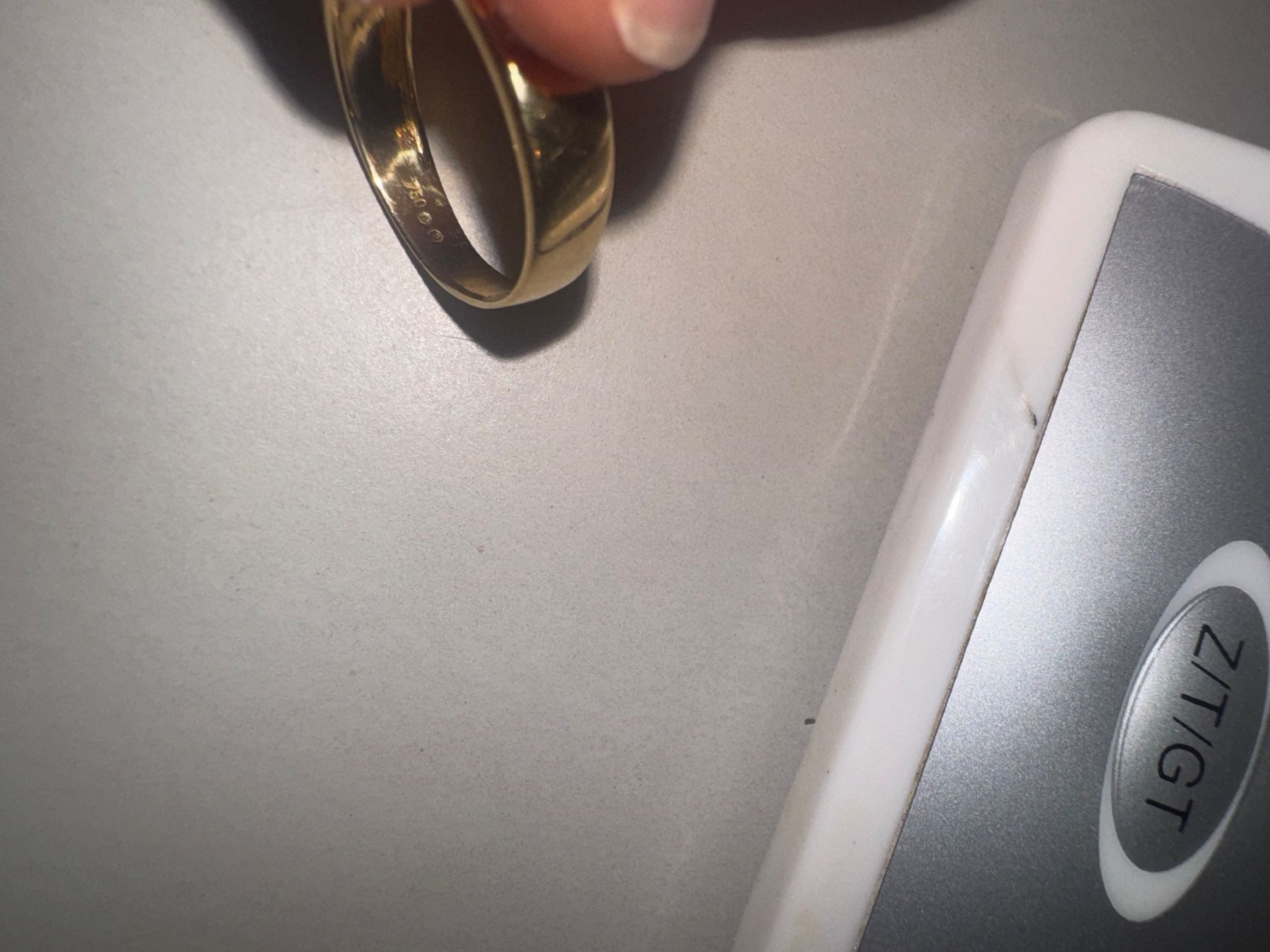 Anelli: Goldring 750 mit Brillanten  Grösse 64 – Usato da Zuchwil venduto da janoloo 9