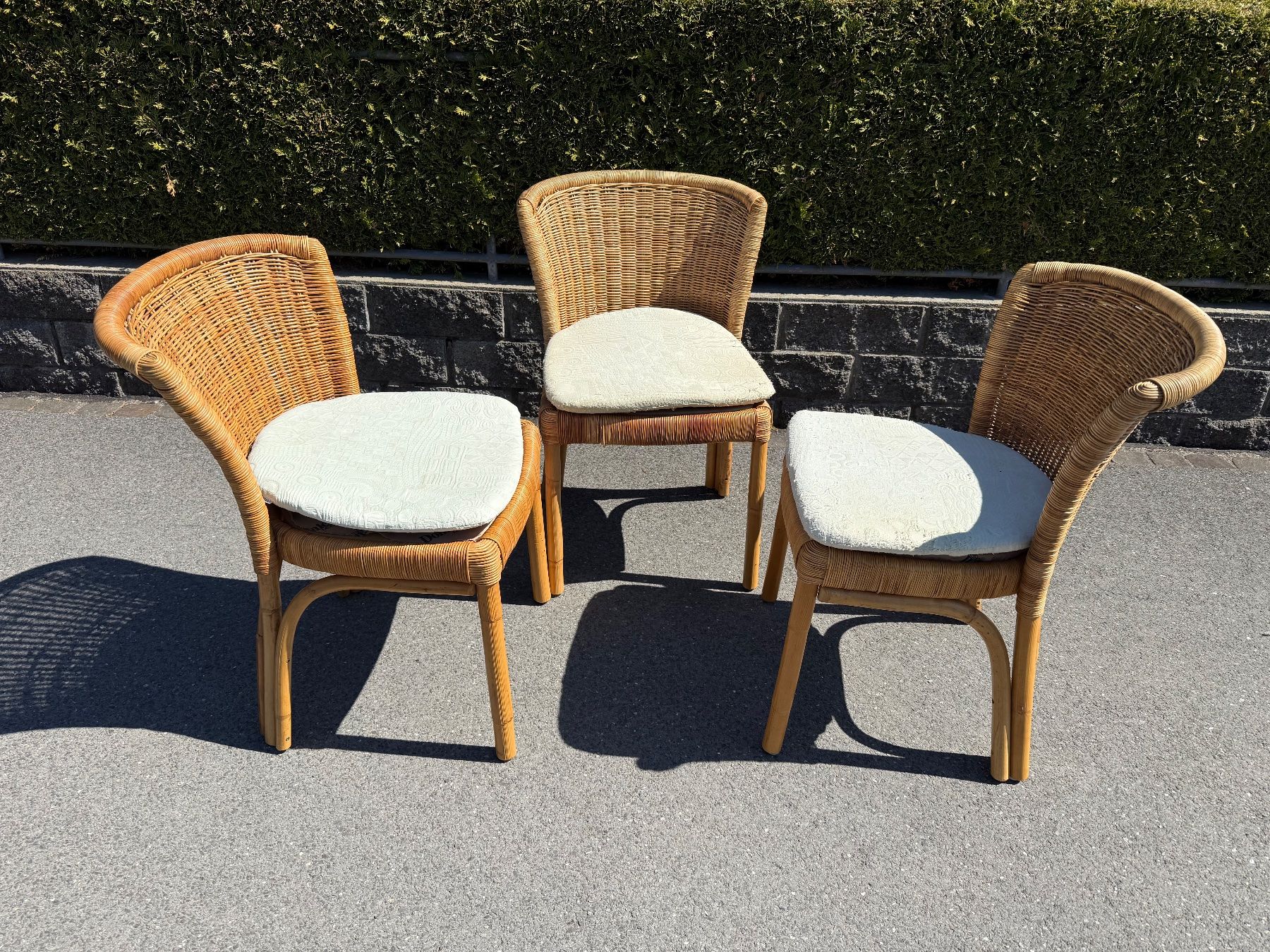 Sedie: 3 Vintage Korbstühle Domicil – Usato da Altstätten SG venduto da mhu_k9gj 6