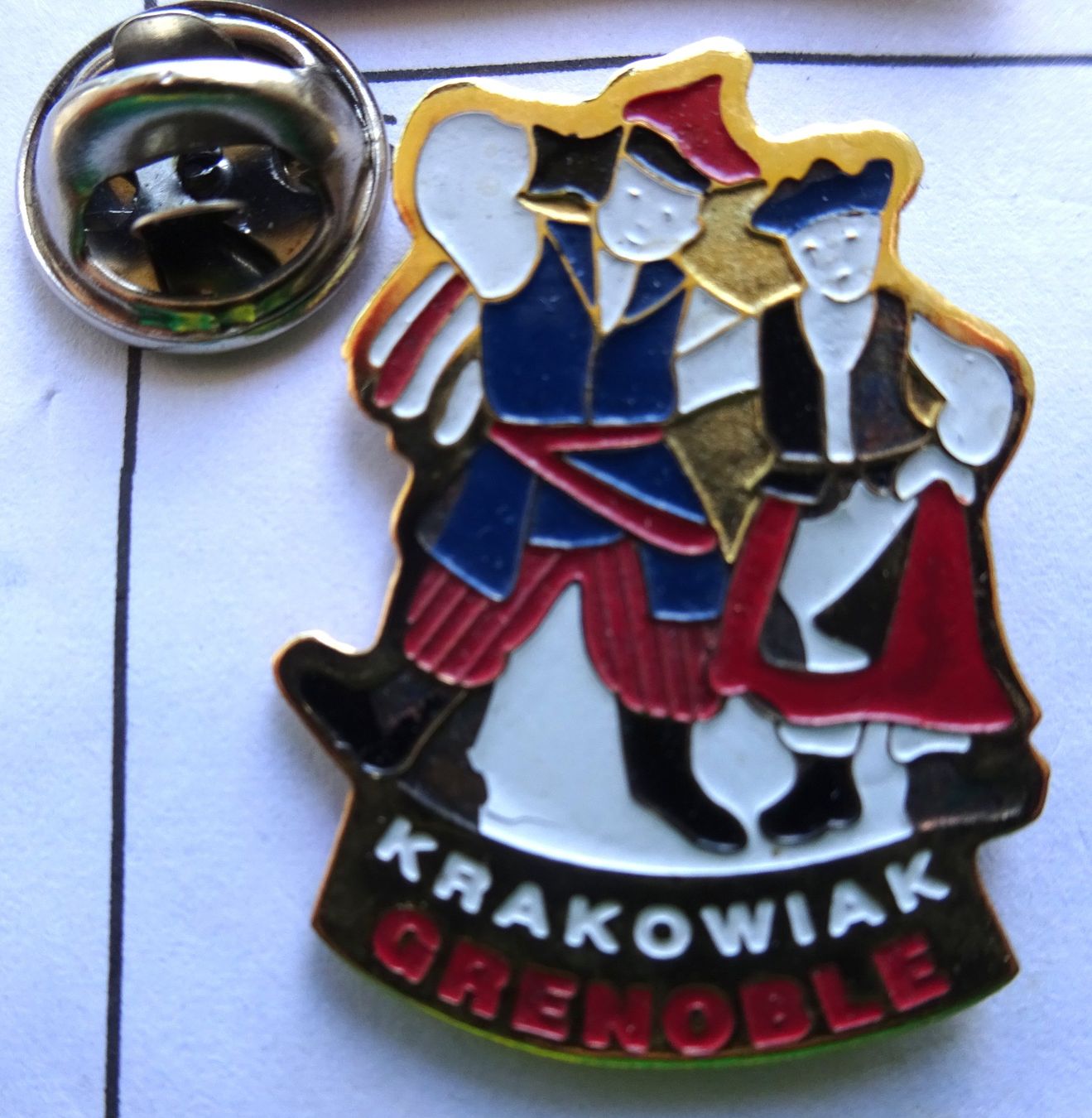Plaquettes & Badges: Pin KRAKOWIAK Grenoble – D'occasion à Utzenstorf par BUtter81