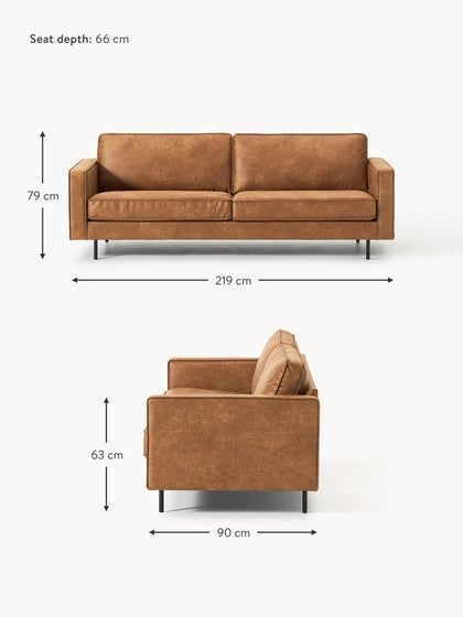 Westwing Sofas: Sofa Hunter aus recyceltem Leder  Westwing CHF 2399-45% – Neu (gemäss Beschreibung) aus Otelfingen von Yvonne_Outlet 9
