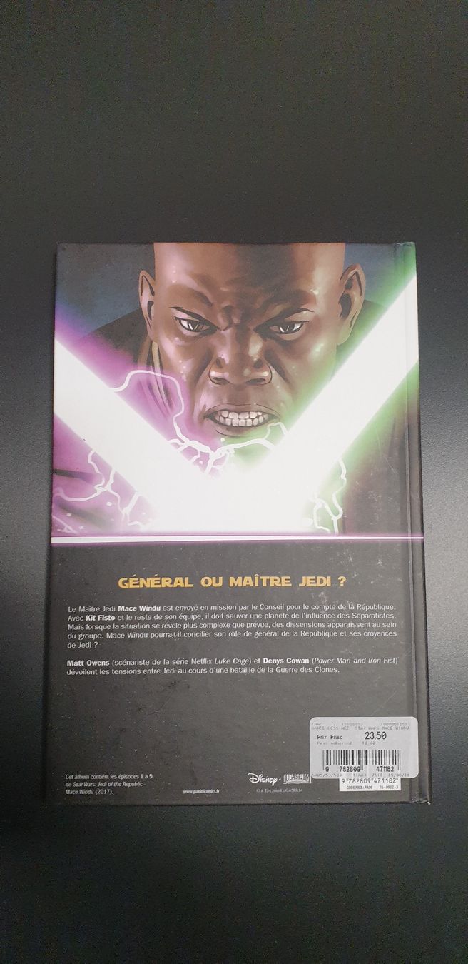 Fumetti: Star wars Mace Windu panini comics – Usato da St-Sulpice VD venduto da Miwix 1