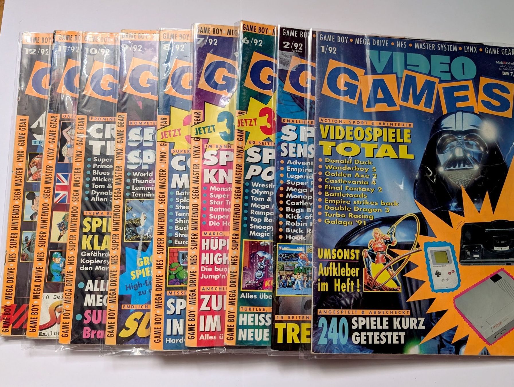 Zeitschriften & Magazine: Video Games 1992 komplett – Gebraucht aus Bern von Mrkenny
