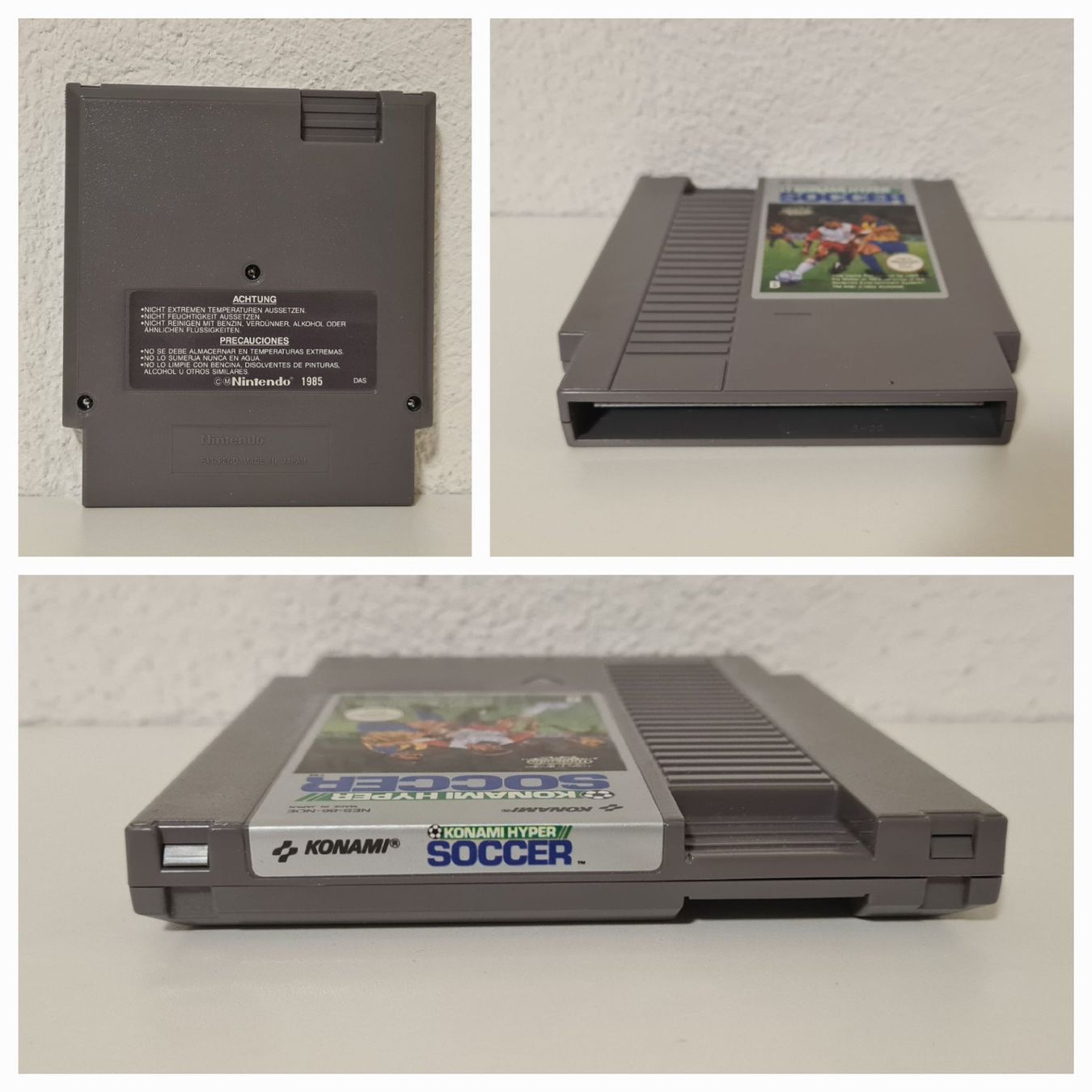Nintendo Giochi: KONAMI HYPER SOCCER - CIB / Pal B Nintendo NES – Usato da Dübendorf venduto da digital_bath 8