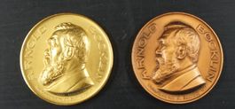 Historische Arnold Böcklin Gedenkmedaille Nachprägung 1977