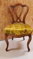 Antiker Stuhl 🪑 Barock mit Blumenmuster 💐Vintage sehr Chic