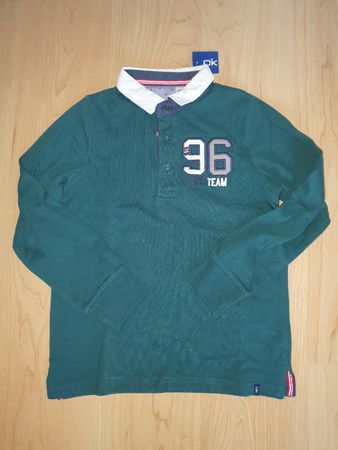 NEU: Okaidi dünner Puli petrol Grösse 128 / 8 Jahre