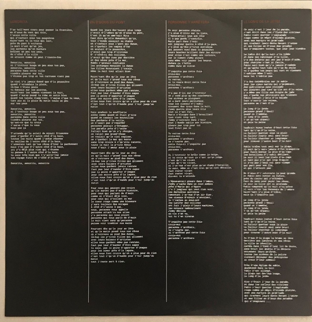 Schallplatten: JEAN-PATRICK CAPDEVIELLE - LE LONG DE LA JETEE - 33 Tours – Gebraucht aus Bussigny von vinyl-pas-cher 3