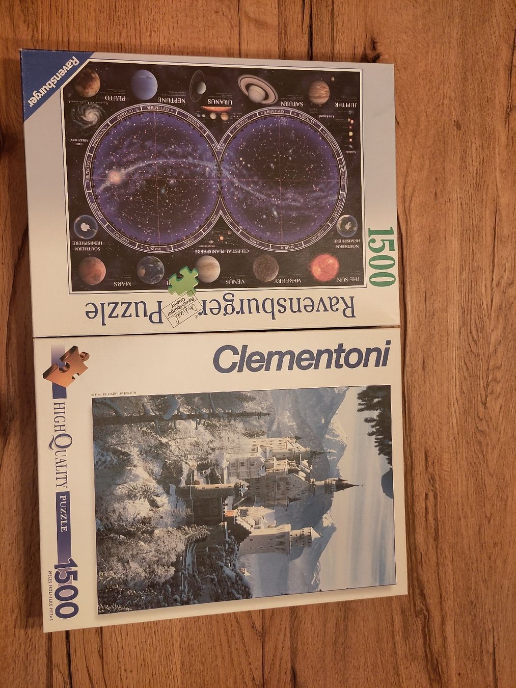 Clementoni Puzzles: 2 puzzles 1500 pièces  – Gebraucht aus Vevey von chiara_a