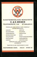 Vertreterkarte St. Gallen, Kunstgewerbli