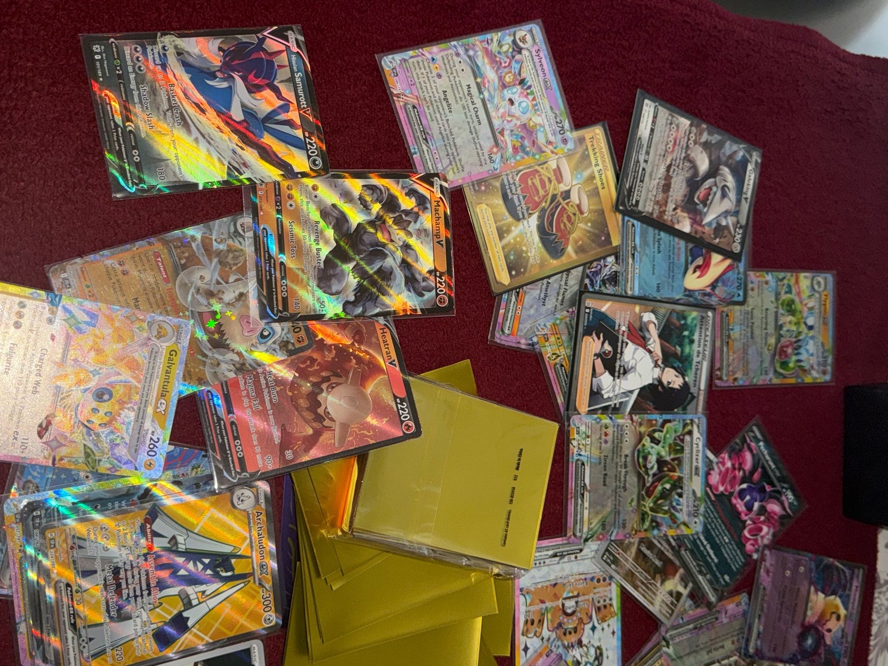 Pokémon Sammelbilder & Trading cards: 100 Pokémon cards EX/AR/V/FULLART – Neu und originalverpackt aus Lausanne von Qwent28 5