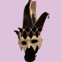 Venezianische Maske Larve Grind, gratis Versand
