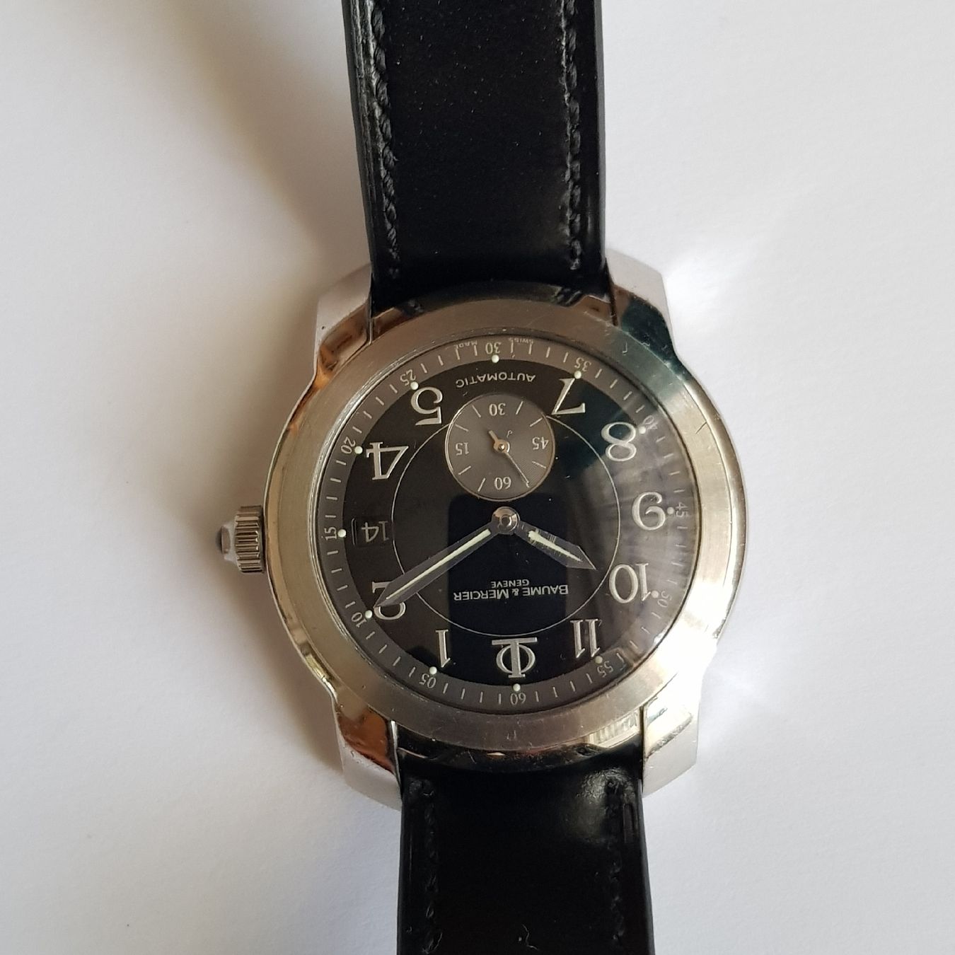 Baume & Mercier Orologi: Baume & Mercier Herrenuhr Automatik – Usato da Altstätten SG venduto da ana_7xf7 2