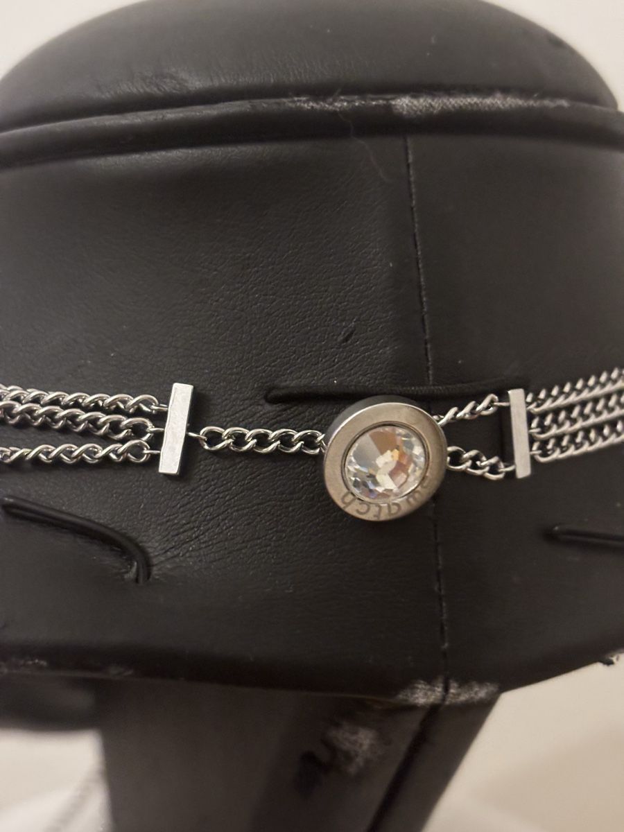 Ketten: Magnifique collier Swatch multi-rangs strass  – Neu (gemäss Beschreibung) aus Genève von ati_tj8f 3