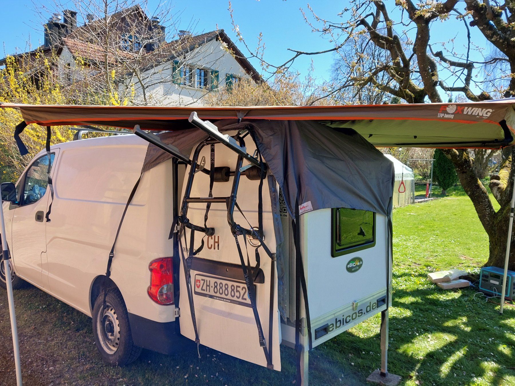 car tent Buy 2-IN-1 Pop Up SUV Tent Instant Camping Screen Tent At Low-cost