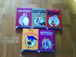 5 x COMIC: Asterix,Lucky Luke, Spirou+FANTASIO TIM+STRUPPI