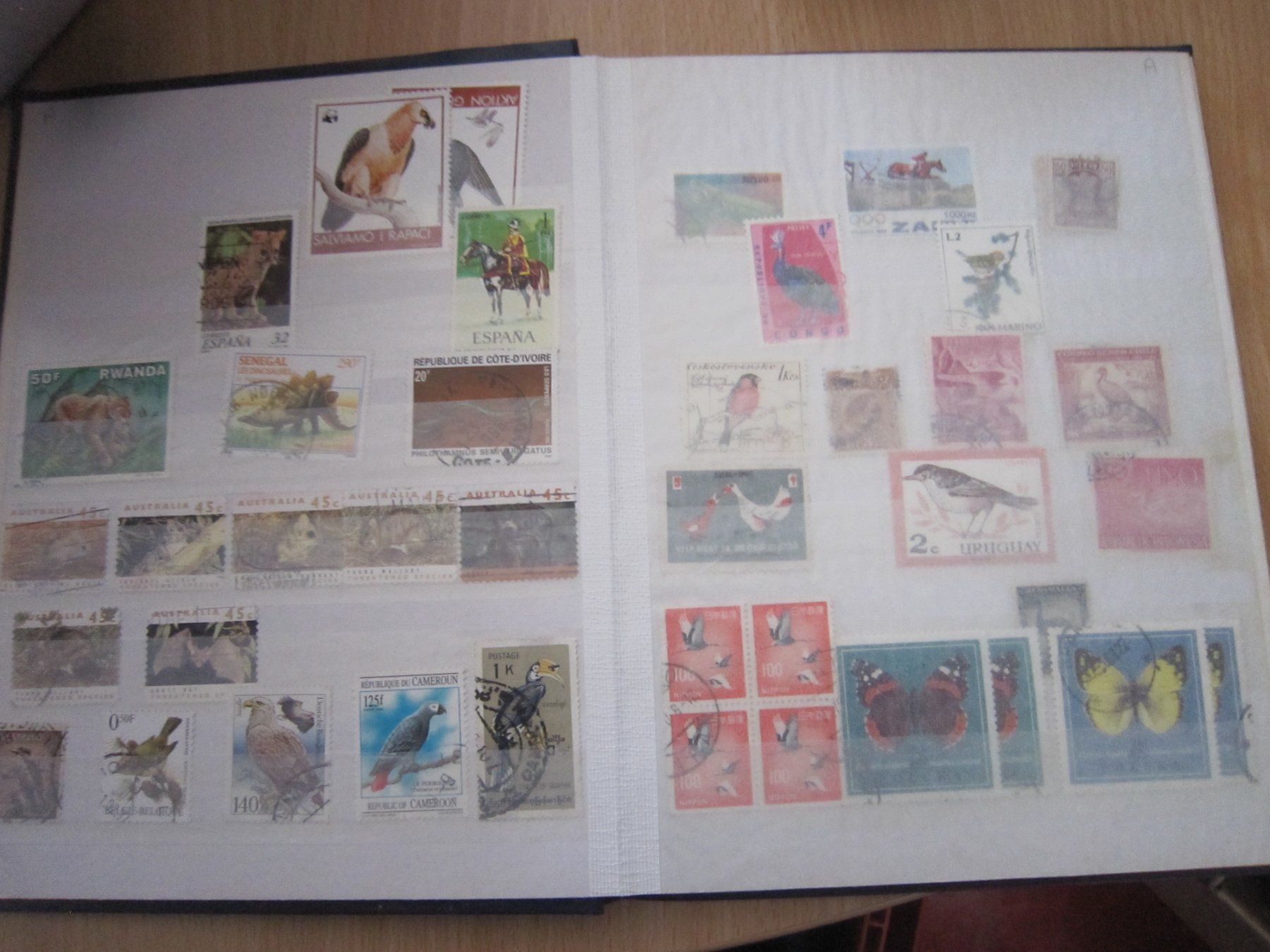 Tutti i francobolli: Lot O7 album mit Marken: Tiere – Usato da Giubiasco venduto da sal_9j6w 2