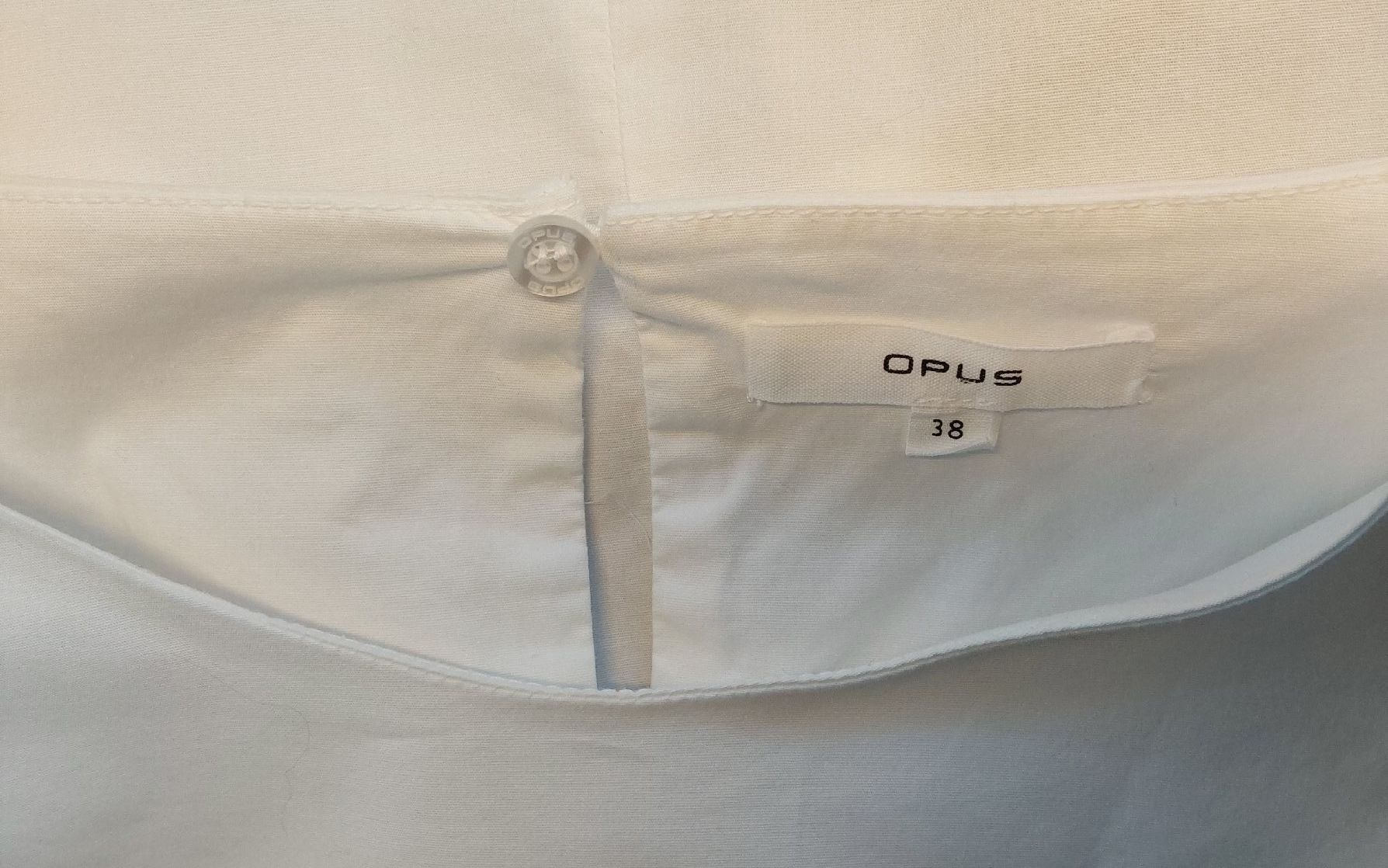 Opus Camicette: Bluse Baumwolle weiss opus 38 – Nuovo (secondo la descrizione) da Köniz venduto da scopello12 6
