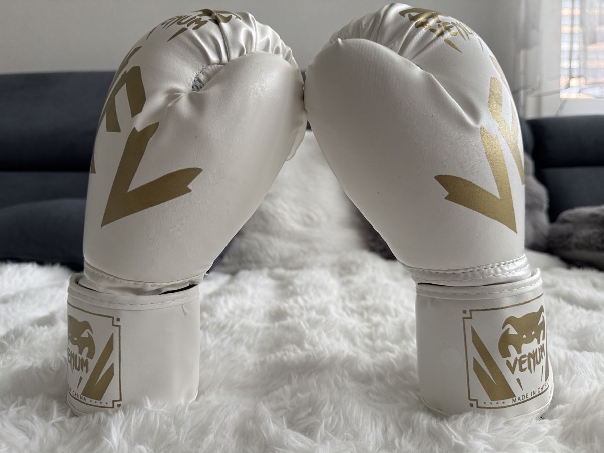Guanti & manicotti: Boxhandschuhe 10 oz, zwei Paar! – Nuovo (secondo la descrizione) da Willisau venduto da sebi_12 1