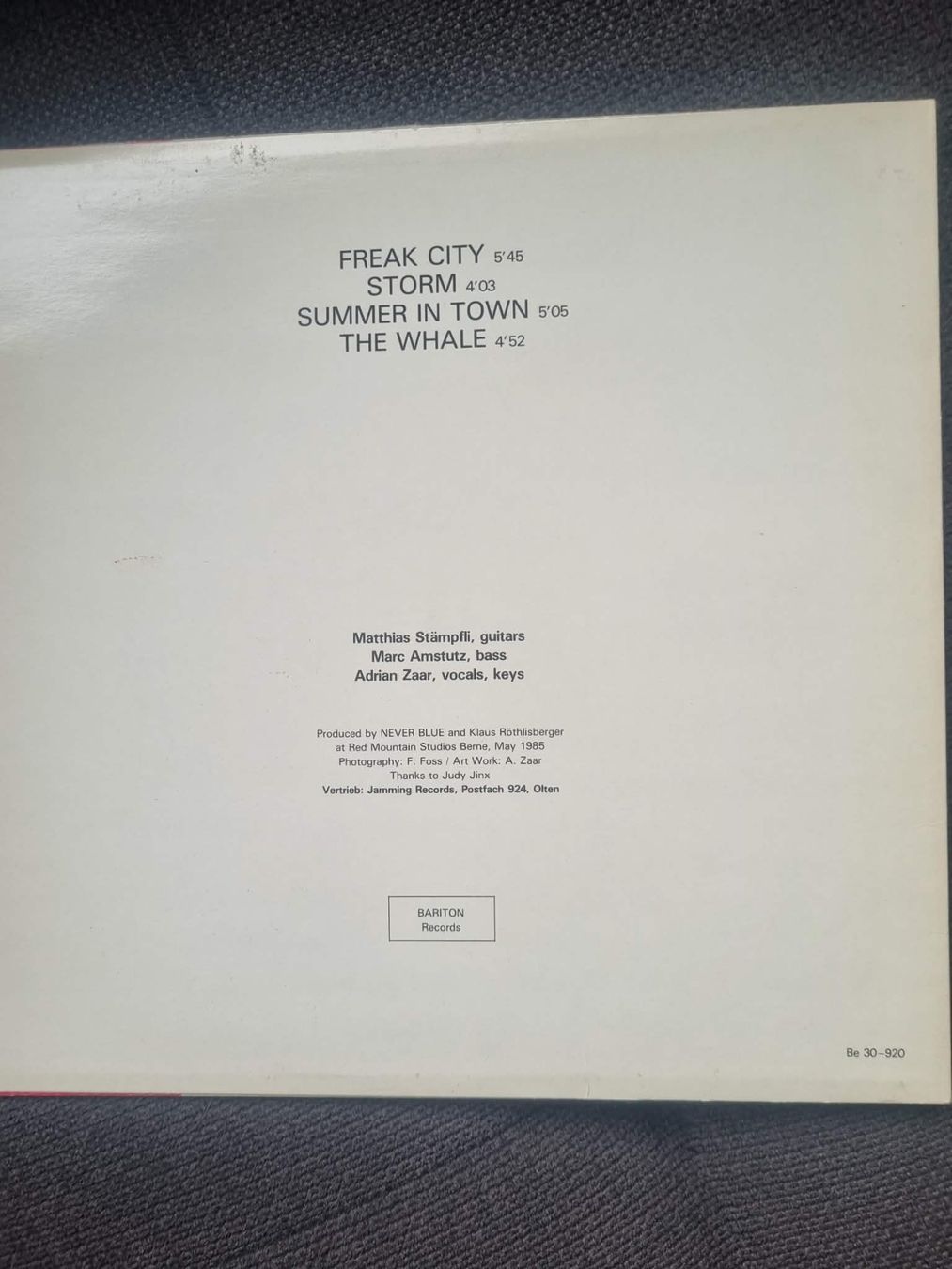 Dischi in vinile: Never Blue – Freak City (12") – Usato da steckborn venduto da veckot 1