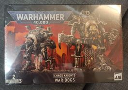 Warhammer 40.000 Chaos Knights War Dogs 2 miniatures neuf