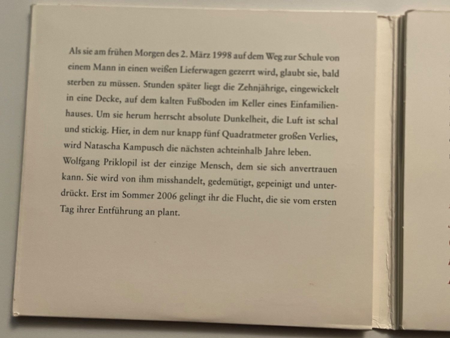 Hörbücher: Natascha Kampusch – 3096 Tage – Gebraucht aus Muri b. Bern von AdidasCollector 7