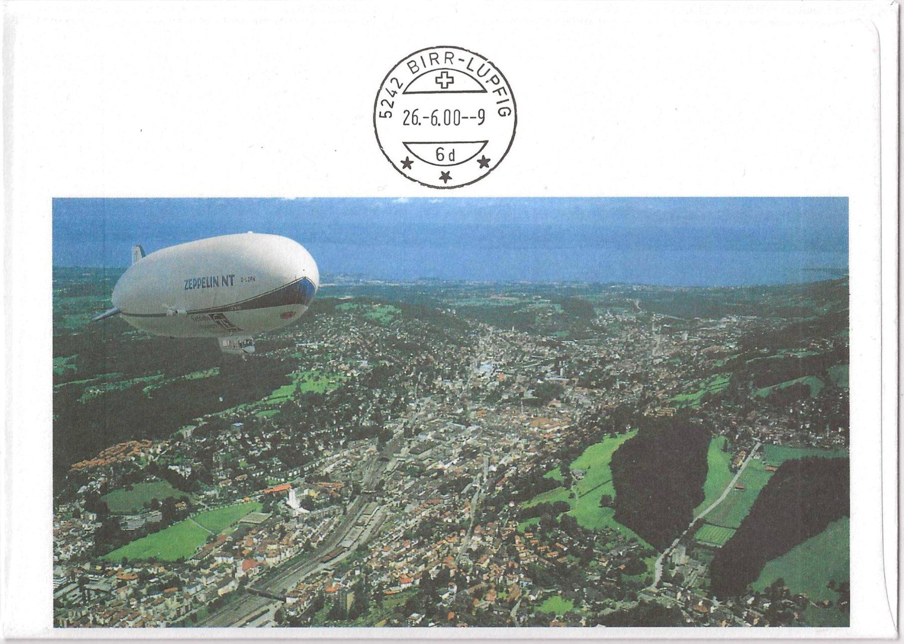 Tutti i francobolli: Zeppelin-Flug NABA St .Gallen 2000 – Usato da Zürich venduto da Philacat11 1