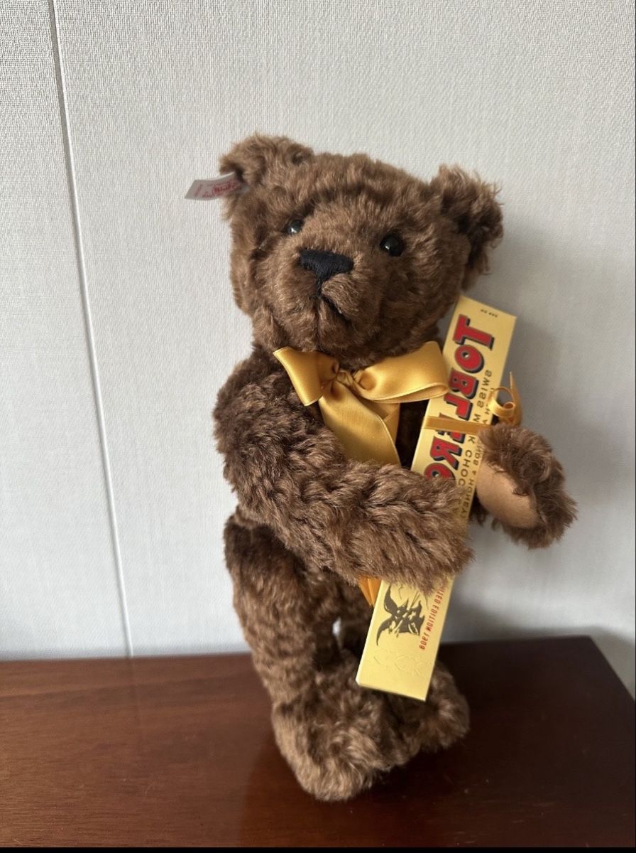 Steiff Spielzeuge: Toblerone Bär von  Steiff  1999 – Neu und originalverpackt aus Mumpf von A_B_E