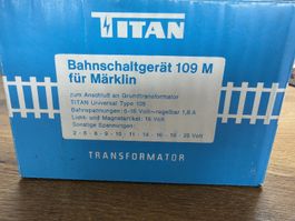 TITAN 109 M Bahnschaltgeraet für MÄRKLIN