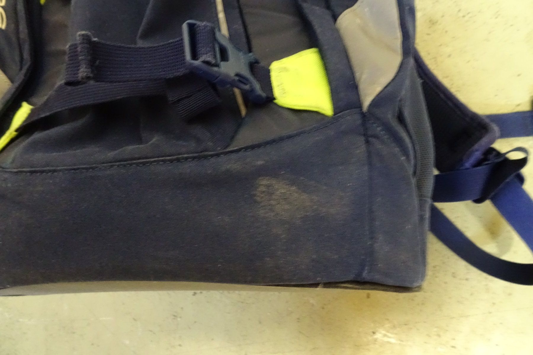 Satch Borse & Zaini: Satch Pack Schulrucksack blau - mit Gebrauchsspuren – Usato da Strengelbach venduto da schmetterling20 5