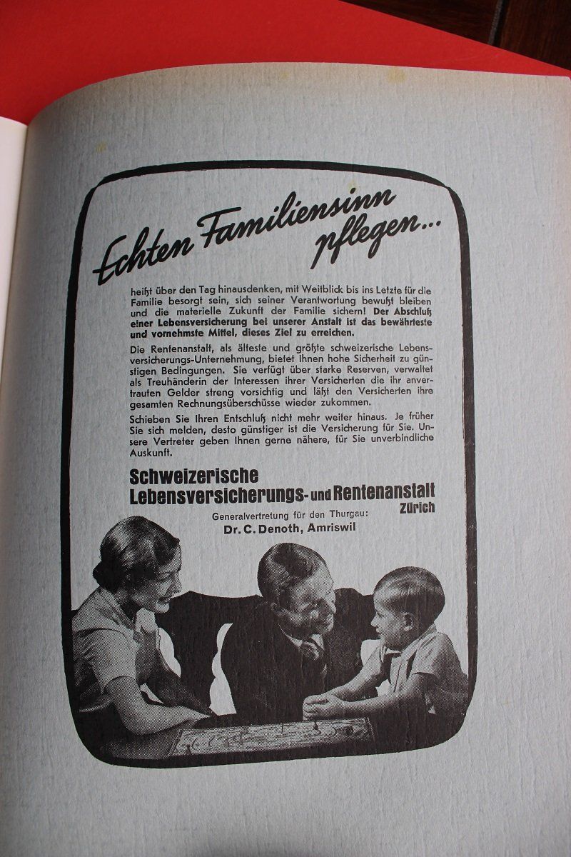 Libri: 6 x Thurgauer Jahrbuch 1939 -1944 – Usato da Wettswil venduto da roma010 5