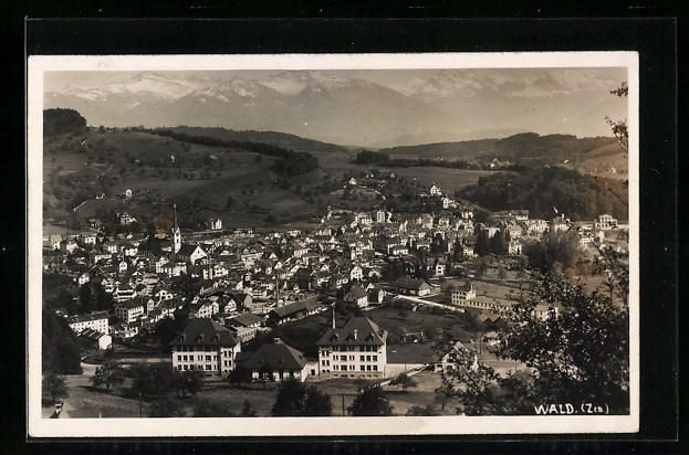 Cartoline postali: AK Wald, Teilansicht – Usato da Berlin venduto da bartko-reher