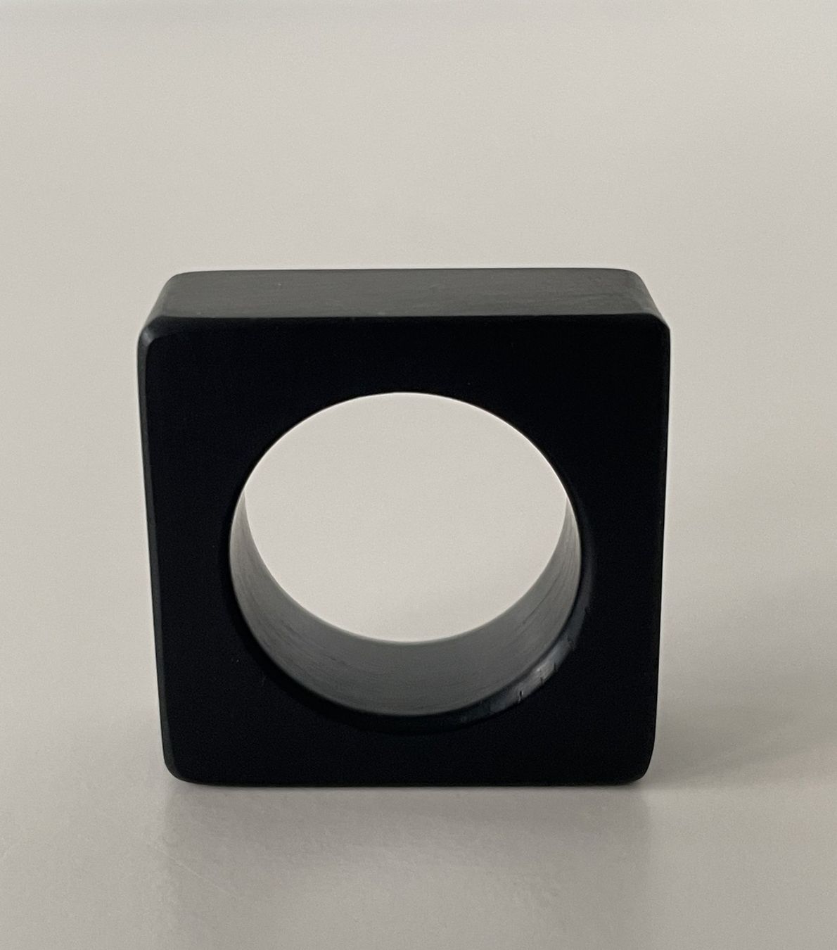 Ringe: Ring Plexiglas breit schwarz - 3 Grössen wählbar – Neu und originalverpackt aus Turgi von bar_8pdm 2